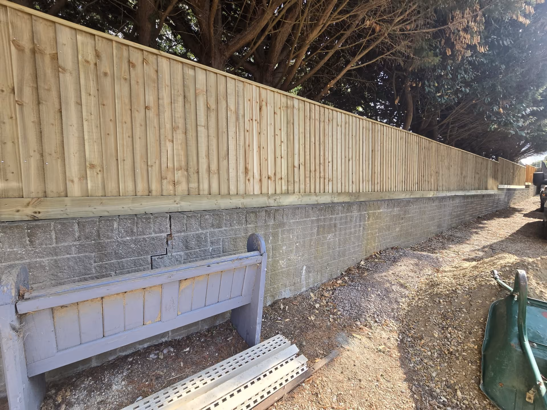 Closeboard On Wall